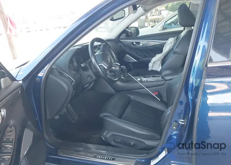 2019 Infiniti Q50 3.0T Sport z USA, uszkodzony, nr VIN JN1EV7AP9KM516397